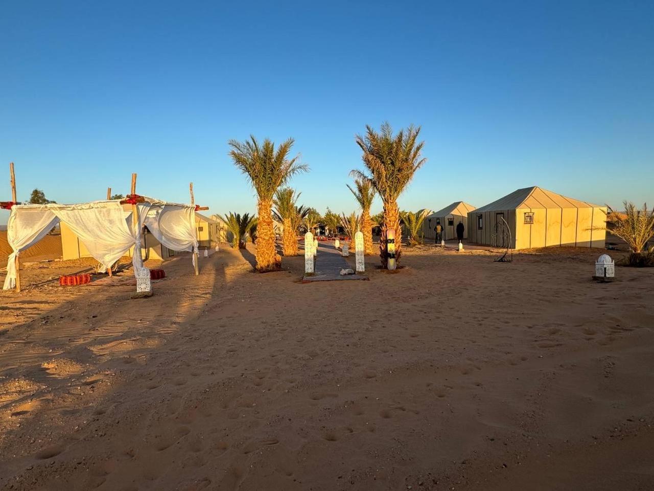Erg Chebbi Sahara Camp Hotel Merzouga Exterior photo